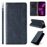 Magnet Strap Case etui iPhone 14 Pro Max pokrowiec z klapką portfel mini smycz podstawka niebieskie na NearMe.pl