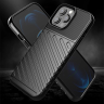 Thunder Case elastyczne pancerne etui pokrowiec iPhone 13 Pro Max czarny na NearMe.pl