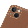 Dux Ducis Yolo etui iPhone 14 elegancki pokrowiec ze skóry ekologicznej brązowy na NearMe.pl