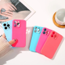 Silicone case etui Samsung Galaxy A14 5G / Galaxy A14 silikonowy pokrowiec zielone na NearMe.pl