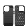 Carbon Case etui iPhone 14 Pro Max elastyczny żelowy pokrowiec na tył plecki czarny na NearMe.pl