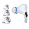 Nakładki Tech-Protect Ear Tips do słuchawek AirPods Pro 1 / 2 w rozmiarach S / M / L - białe (3 szt.) na NearMe.pl