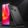 Carbon Case elastyczne etui pokrowiec Motorola Moto G Power 2022 czarny na NearMe.pl