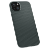 Etui Spigen Liquid Air na iPhone 15 Plus - ciemnozielone na NearMe.pl