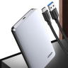 Kieszeń Ugreen CM300 70498 na dysk twardy 2,5'' SATA 3.0 6Gbps - szary + kabel USB-C - USB-A 0.5m na NearMe.pl