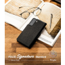 Ringke Folio Signature skórzane etui z klapką do Samsung Galaxy S22+ (S22 Plus) czarny (FSS118R262) na NearMe.pl