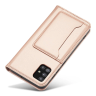 Magnet Card Case etui do Samsung Galaxy A12 5G pokrowiec portfel na karty kartę podstawka różowy na NearMe.pl