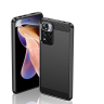Carbon Case elastyczne etui pokrowiec Xiaomi Redmi Note 11 Pro+ 5G (China) / 11 Pro 5G (China) / Mi11i HyperCharge / Poco X4 NFC czarny na NearMe.pl