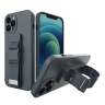 Rope case żelowe etui ze smyczą łańcuszkiem torebka smycz iPhone 11 Pro Max granatowy na NearMe.pl