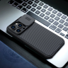 Nillkin CamShield Pro Case etui iPhone 14 Pro pancerny pokrowiec osłona na aparat kamerę niebieski na NearMe.pl