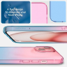 Etui Spigen Liquid Crystal na iPhone 15 - różowo-niebieskie na NearMe.pl