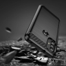 Carbon Case elastyczne etui pokrowiec Motorola Moto G Power 2022 czarny na NearMe.pl