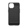 Elastyczne etui Carbon Case z wzorem karbon do iPhone 15 - czarne na NearMe.pl