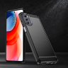 Carbon Case elastyczne etui pokrowiec Motorola Moto G Stylus 2022 czarny na NearMe.pl