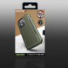 Raptic X-Doria Fort Case etui iPhone 14 Pro Max z MagSafe pancerny pokrowiec zielony na NearMe.pl
