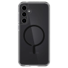 Etui Spigen Ultra Hybrid OneTap Ring z MagSafe na Samsung Galaxy S23 FE - przezroczysto-czarne na NearMe.pl
