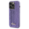 Guess Sequin Script Logo Case for iPhone 14 Pro Purple na NearMe.pl