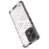 Honeycomb etui pancerny pokrowiec z żelową ramką Realme C31 przezroczysty na NearMe.pl