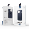 Dux Ducis Naples etui iPhone 14 Plus magnetyczny skórzany pokrowiec MagSafe niebieskie na NearMe.pl