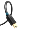 Ugreen kabel przewód USB - mini USB 480 Mbps 1,5 m czarny (US132 10385) na NearMe.pl