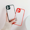 Milky Case silikonowe elastyczne półprzezroczyste etui do Samsung Galaxy A22 4G czarny na NearMe.pl