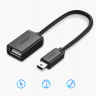 Adapter Ugreen US249 10383 mini USB-B (męski) / USB-A (żeński) OTG 10cm - szary na NearMe.pl