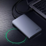 Kieszeń Ugreen CM300 70498 na dysk twardy 2,5'' SATA 3.0 6Gbps - szary + kabel USB-C - USB-A 0.5m na NearMe.pl