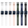 Pasek Strap Triple Protection do Apple Watch 42 / 44 / 45 / 49 mm opaska bransoleta - biały na NearMe.pl