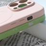 Silikonowe etui kompatybilne z MagSafe do iPhone 15 Pro Max  Silicone Case - szare na NearMe.pl