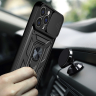 Hybrid Armor Camshield etui iPhone 14 Plus pancerny pokrowiec z osłoną na aparat różowe na NearMe.pl
