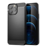 Carbon Case elastyczne etui pokrowiec iPhone 13 Pro Max czarny na NearMe.pl