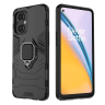 Ring Armor pancerne hybrydowe etui pokrowiec + magnetyczny uchwyt OnePlus Nord N20 5G czarny na NearMe.pl