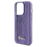 Guess Sequin Script Logo Case for iPhone 14 Pro Purple na NearMe.pl