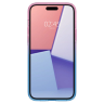 Etui Spigen Liquid Crystal na iPhone 15 - różowo-niebieskie na NearMe.pl