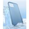 Baseus Frosted Glass Case Sztywne etui z elastyczną ramką iPhone 12 Pro Max Biały (WIAPIPH67N-WS02) na NearMe.pl