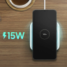 Ładowarka Samsung Wireless Charger Pad EP-P2400TWEGEU indukcyjna 15W + ładowarka sieciowa + kabel USB-C - biała na NearMe.pl