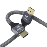 Wozinsky kabel HDMI 2.1 8K 60 Hz 48 Gbps / 4K 120 Hz / 2K 144 Hz 5 m srebrny (WHDMI-50) na NearMe.pl