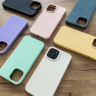 Eco Case etui iPhone 14 Plus silikonowy degradowalny pokrowiec miętowozielone na NearMe.pl