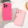 Silicone case etui iPhone 14 Plus silikonowy pokrowiec jasnoniebieskie na NearMe.pl