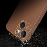 Dux Ducis Yolo etui iPhone 14 elegancki pokrowiec ze skóry ekologicznej brązowy na NearMe.pl