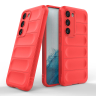 Magic Shield Case etui do Samsung Galaxy S23+ elastyczny pancerny pokrowiec czerwone na NearMe.pl