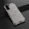 Honeycomb etui pancerny pokrowiec z żelową ramką Samsung Galaxy S21+ 5G (S21 Plus 5G) przezroczysty na NearMe.pl