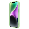 Nillkin CamShield Silky Silicone Case etui iPhone 14 pokrowiec z osłoną na aparat zielony na NearMe.pl