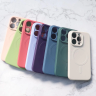 Silikonowe etui kompatybilne z MagSafe do iPhone 15 Pro Max  Silicone Case - szare na NearMe.pl