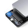 Kieszeń Ugreen CM300 70498 na dysk twardy 2,5'' SATA 3.0 6Gbps - szary + kabel USB-C - USB-A 0.5m na NearMe.pl