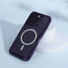 Nillkin Nature Pro Magnetic Case etui iPhone 14 Pro Max magnetyczny pokrowiec MagSafe niebieski na NearMe.pl
