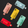 Rope case żelowe etui ze smyczą łańcuszkiem torebka smycz iPhone 13 czerwony na NearMe.pl