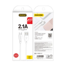 Dudao przewód kabel USB Typ C 2.1A 2m biały (L4T 2m white) na NearMe.pl