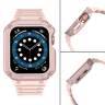 Pasek z etui ochronnym Protect Strap Band do Apple Watch 38 / 40 / 41 mm opaska obudowa pancerna - różowy na NearMe.pl
