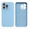 Silicone case etui iPhone 14 Plus silikonowy pokrowiec jasnoniebieskie na NearMe.pl
